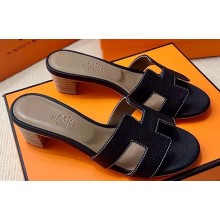 Hermes Heel 5cm Oasis Sandals in Togo Leather (original quality) 36