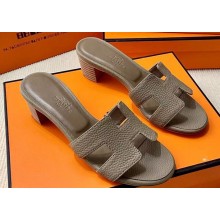 Hermes Heel 5cm Oasis Sandals in Togo Leather (original quality) 39