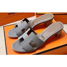 Hermes Heel 5cm Oasis Sandals in Togo Leather (original quality) 45