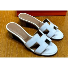 Hermes Heel 5cm Oasis Sandals in Swift Box Calfskin (original quality) 50