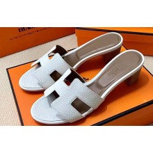 Hermes Heel 5cm Oasis Sandals in Togo Leather (original quality) 49