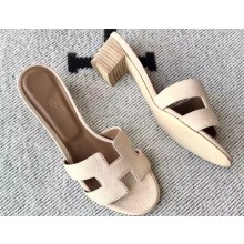 Hermes Heel 5cm Oasis Sandals in Togo Leather (original quality) 07