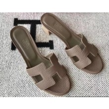 Hermes Heel 5cm Oasis Sandals in Togo Leather (original quality) 10
