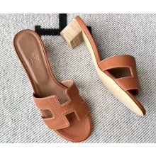 Hermes Heel 5cm Oasis Sandals in Togo Leather (original quality) 13