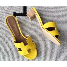 Hermes Heel 5cm Oasis Sandals in Togo Leather (original quality) 19