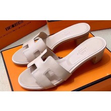 Hermes Heel 5cm Oasis Sandals in Swift Box Calfskin (original quality) 56