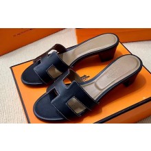 Hermes Heel 5cm Oasis Sandals in Swift Box Calfskin (original quality) 57