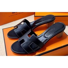 Hermes Heel 5cm Oasis Sandals in Swift Box Calfskin (original quality) 70