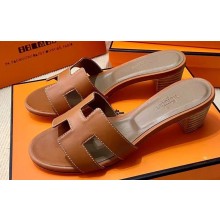 Hermes Heel 5cm Oasis Sandals in Swift Box Calfskin (original quality) 72