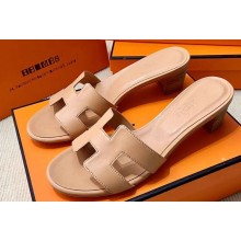 Hermes Heel 5cm Oasis Sandals in Swift Box Calfskin (original quality) 76