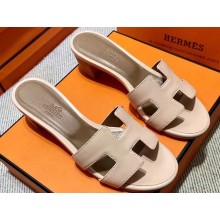 Hermes Heel 5cm Oasis Sandals in Swift Box Calfskin (original quality) 79