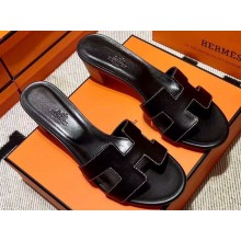 Hermes Heel 5cm Oasis Sandals in Swift Box Calfskin (original quality) 84