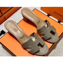 Hermes Heel 5cm Oasis Sandals in Swift Box Calfskin (original quality) 92