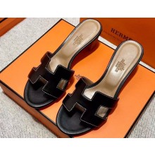 Hermes Heel 5cm Oasis Sandals in Swift Box Calfskin (original quality) 93