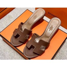 Hermes Heel 5cm Oasis Sandals in Swift Box Calfskin (original quality) 103