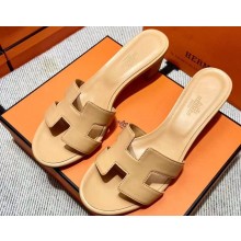 Hermes Heel 5cm Oasis Sandals in Swift Box Calfskin (original quality) 105