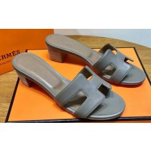 Hermes Heel 5cm Oasis Sandals in Swift Box Calfskin (original quality) 44