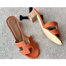 Hermes Heel 5cm Oasis Sandals in Swift Box Calfskin (original quality) 06