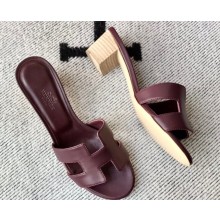 Hermes Heel 5cm Oasis Sandals in Swift Box Calfskin (original quality) 13
