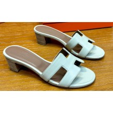 Hermes Heel 5cm Oasis Sandals in Swift Box Calfskin (original quality) 45