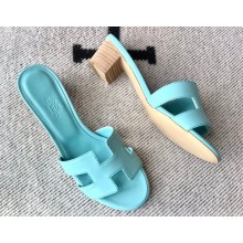 Hermes Heel 5cm Oasis Sandals in Swift Box Calfskin (original quality) 21