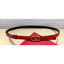 Valentino Vlogo Signature Reversible Belt In Metallic And Shiny Calfskin 10 mm 08