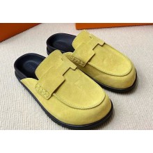 Hermes Go Women/Men mules in suede calfskin (original quality) 10