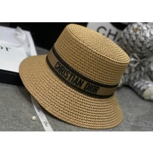 Dior D-Bobby Small Brim Straw Hat 04 2024