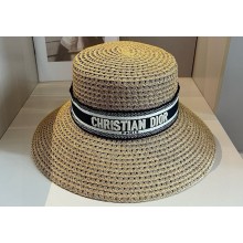 Dior D-Bobby Large Brim Straw Hat 02 2024