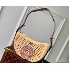 Louis Vuitton Natural raffia Croissant MM Bag M24811 LV By The Pool 2024