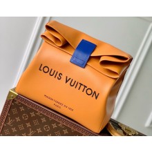 Louis Vuitton Cowhide leather Sandwich Bag M24578 Safran 2024