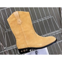 Louis Vuitton LV Rider Boots Suede calf leather Beige 1AD7PH 2024