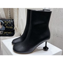 Loewe Heel 8.5cm Toy ankle bootie in nappa lambskin Black 2024