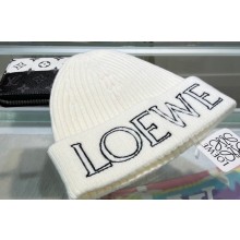 LOEWE beanie Hat in wool knitted 04 2024