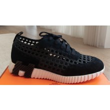 Hermes Bouncing Women/Men sneakers in printed braided silk 05 2024