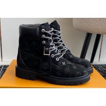 Louis Vuitton LV x Timberland 6-In Ankle Boots 1AD73D Black 2024