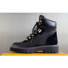 Louis Vuitton Territory Flat Ranger Ankle Boots 1ACIBR Black 2024