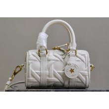 Dior Groove 16 Bag in White Graphic Cannage Calfskin 2024