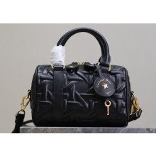 Dior Groove 20 Bag in Black Graphic Cannage Calfskin 2024