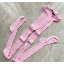 Miu Miu Ribbed knit Cotton tights MCZ480 02 2024