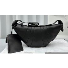 Lemaire Large Croissant Shoulder Bag 8820 Taupe