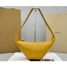 Lemaire Medium Croissant Shoulder Bag 8820 Yellow