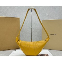 Lemaire Small Croissant Shoulder Bag 8820 Yellow