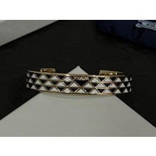 PRADA Enameled metal bracelet 2024