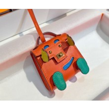 Hermes Kelly Doll bag charm goatskin 13 2024