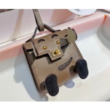 Hermes Kelly Doll bag charm goatskin 08 2024