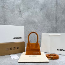 Jacquemus Le Chiquito Mini Bag brown in suede leather 2023