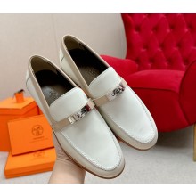 Hermes women's Destin loafers calfskin 0201-2024
