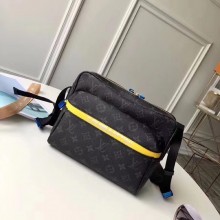 Louis Vuitton Men's Messenger Monogram Outdoor Bag M43843 yellow