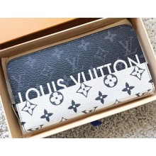 Louis Vuitton Mongram Canvas Zip Around Wallet 